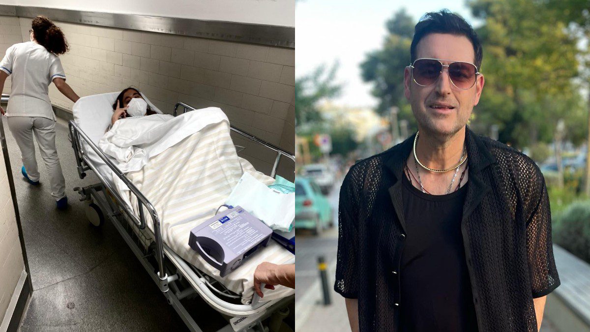 Ο Ηλίας Γκρέκος με την κόρη του