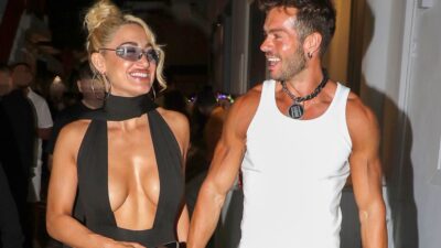 Η Ιωάννα Τούνη και ο Μηνάς Αηδόνης στη Μύκονο