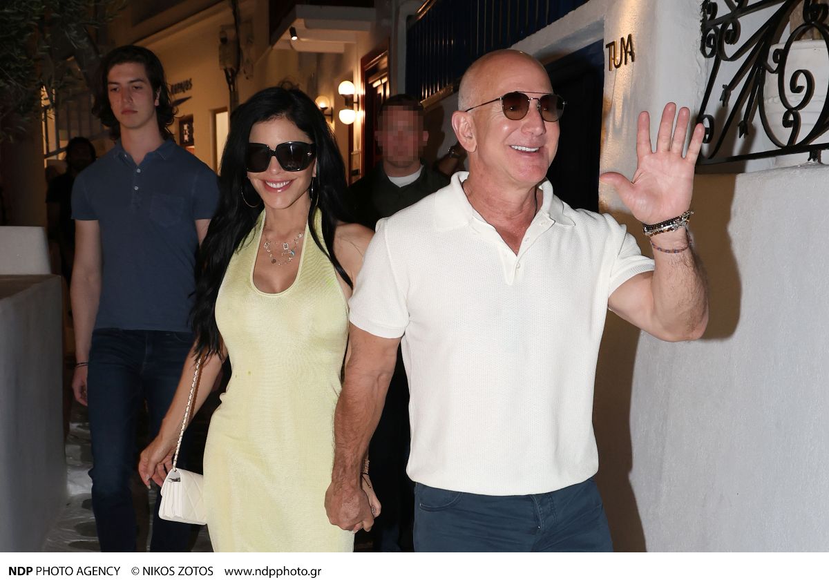 Ο Τζέφ Μπέζος και η Λόρεν Σάντσεζ