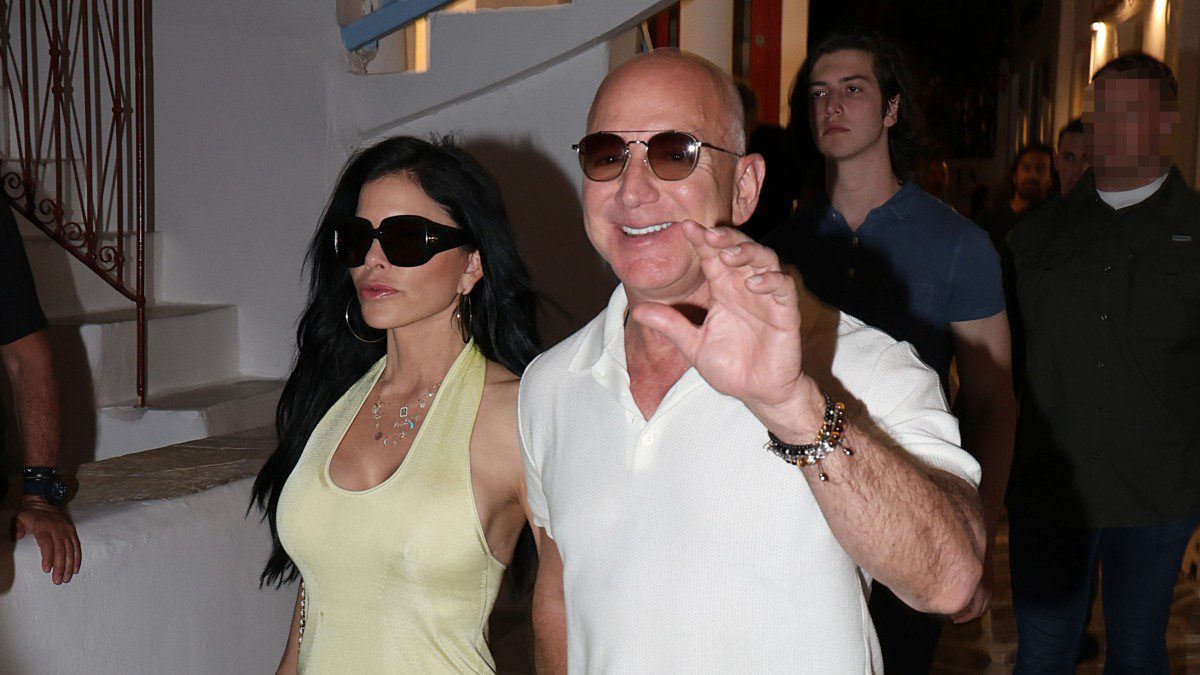 Ο Τζέφ Μπέζος και η Λόρεν Σάντσεζ