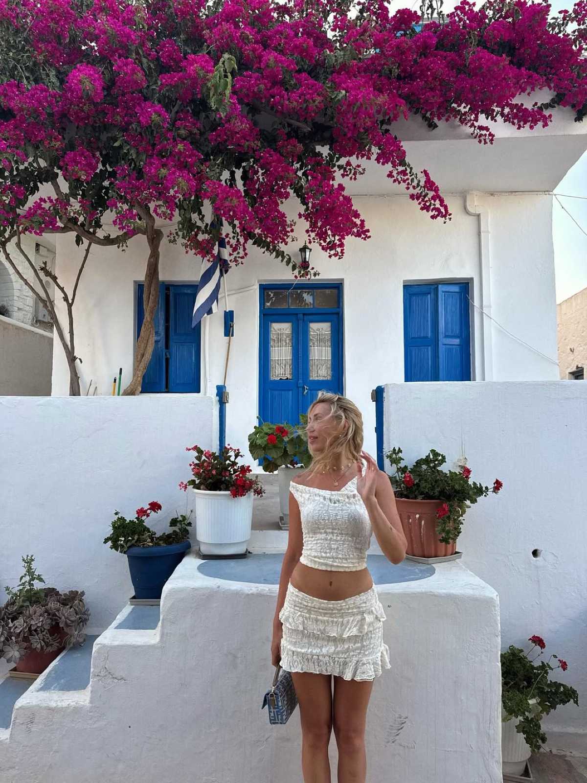 Η Γαρυφαλλιά Καληφώνη και ο Χρήστος Μάστορας στα Κουφονήσια