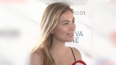 Η Δέσποινα Καμπούρη στην κάμερα του Happy Day