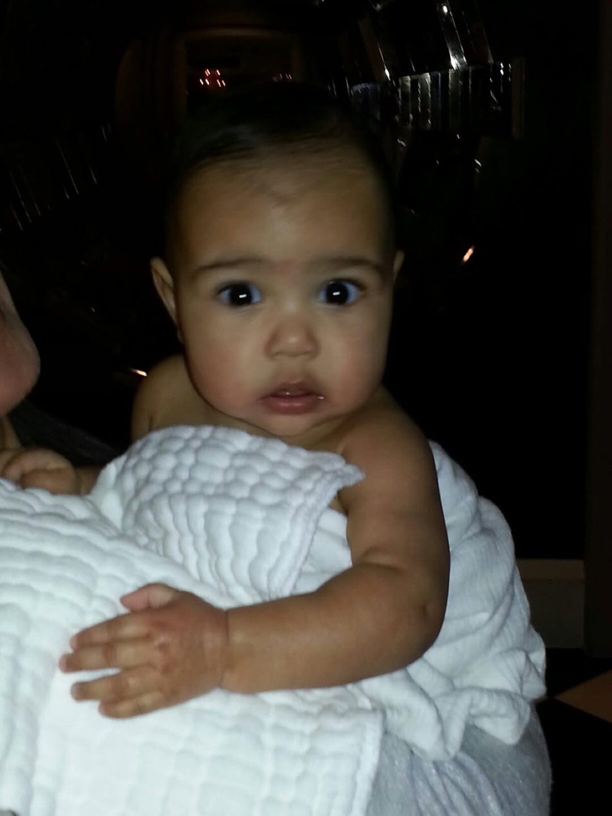 Η κόρη της Κιμ Καρντάσιαν, Νόρθ, μωρό