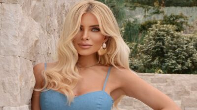 Top Zara φοράει η Κατερίνα Καινούργιου