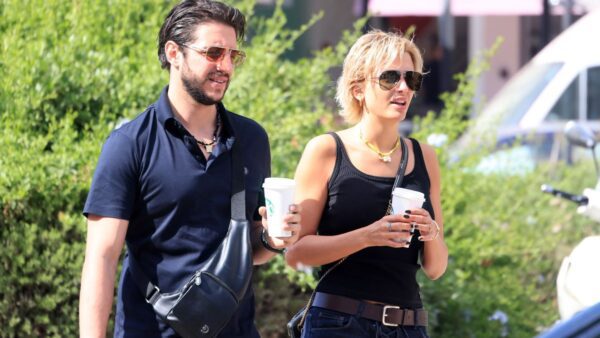 Ο Χάρης Παπατζανής και η Κατερίνα Λιόλιου