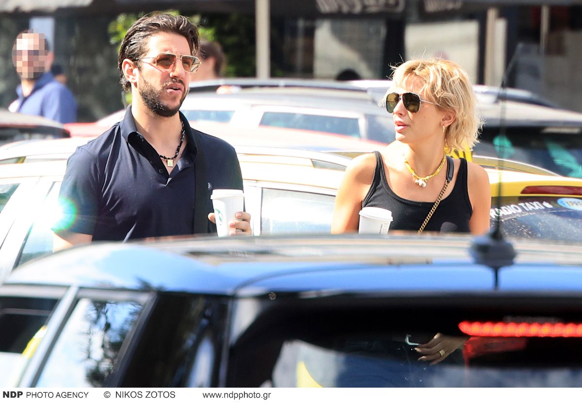 Ο Χάρης Παπατζανής και η Κατερίνα Λιόλιου