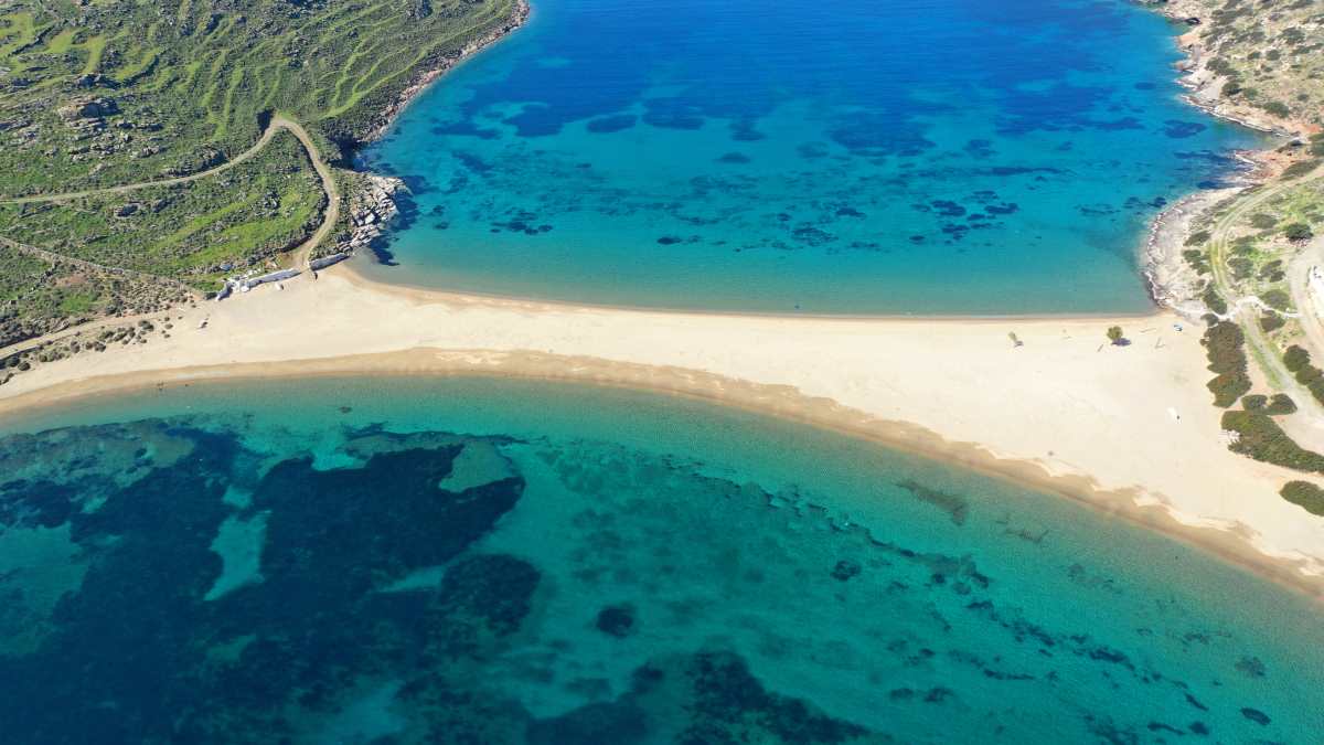 Κύθνος παραλία Κολώνα