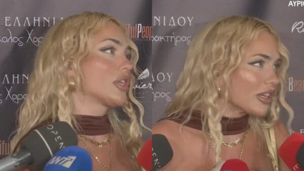 Η Κόνι Μεταξά σε δηλώσεις της