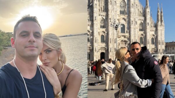 Ο Πάνος Κουτσουμπής και η Κατερίνα Καινούργιου