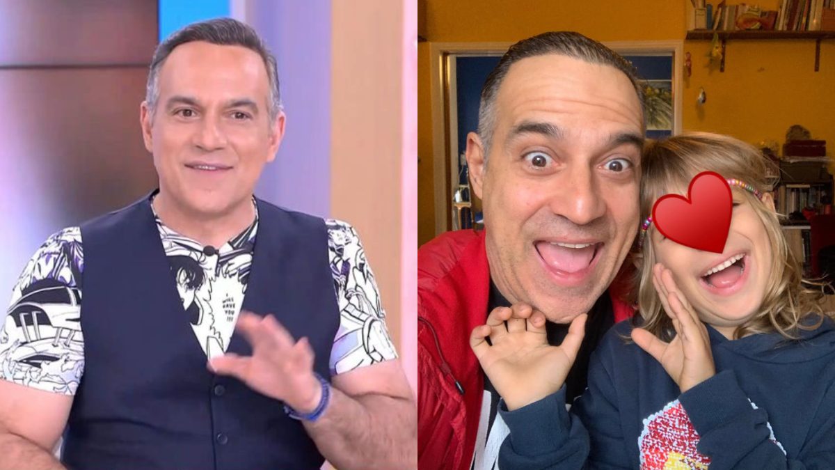 Ο Κρατερός Κατσούλης μόνος του και με το παιδί του