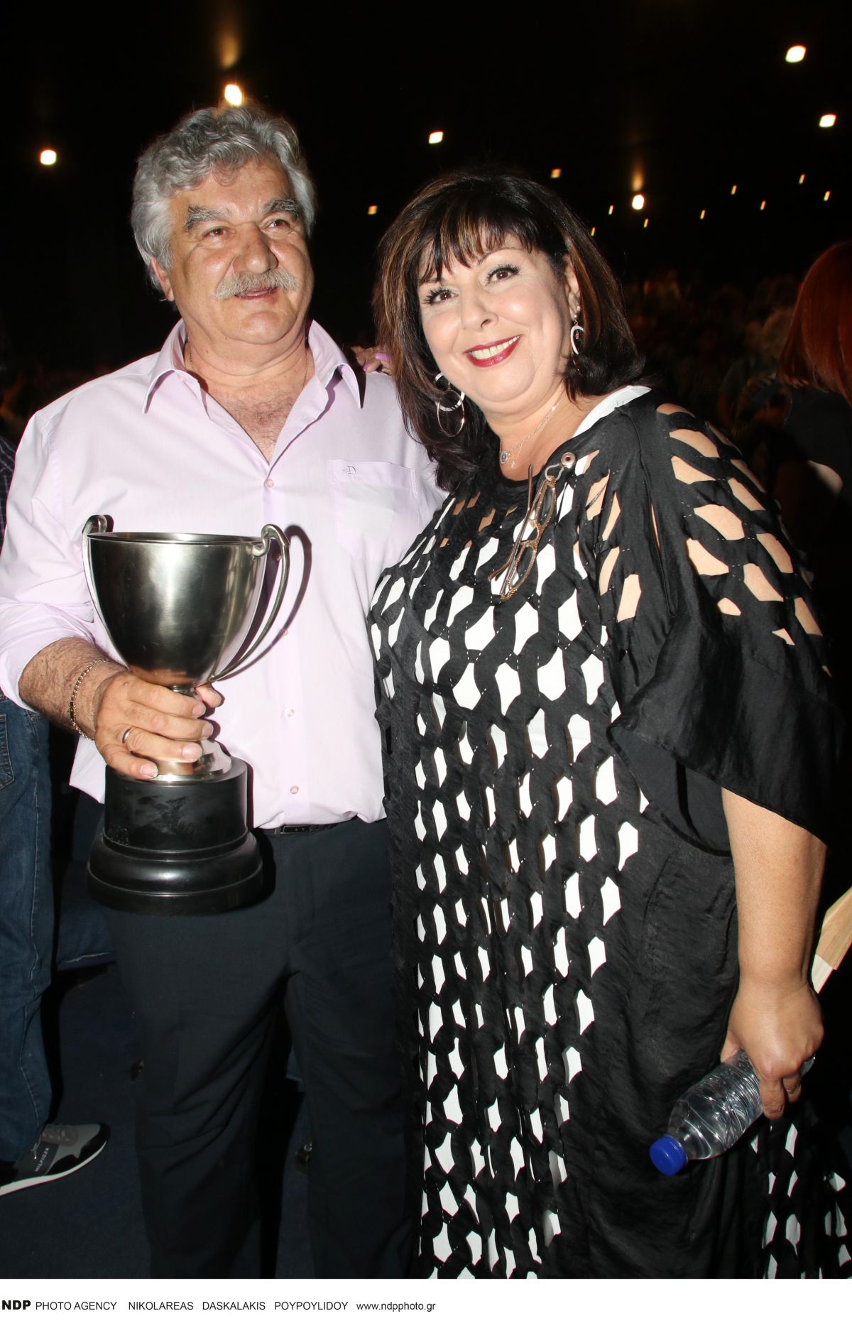 Η Λένα Μαντά και ο σύζυγός της