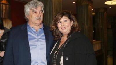 Η Λένα Μαντά και ο σύζυγός της