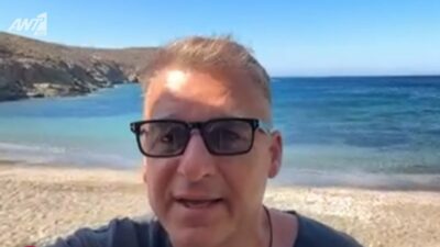 Ο Γιώργος Λιάγκας εμφανίστηκε στο Πρωινό από την Τήνο