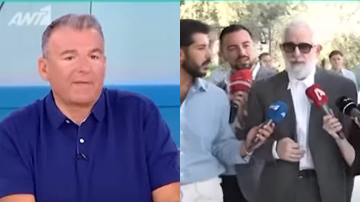 Ο Γιώργος Λιάγκας και ο Πέτρος Φιλιππίδης