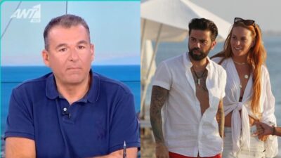 Ο Γιώργος Λιάγκας, η Σίσσυ Χρηστίδου και ο Θοδωρής Μαραντίνης