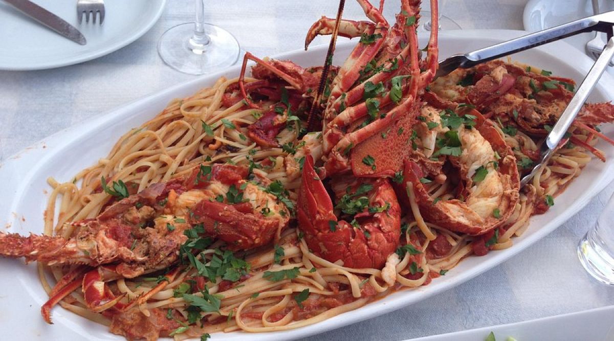 Λαχταριστή αστακομακαρονάδα