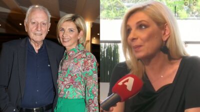 Η Μαρία Παναγοπούλου και ο Κώστας Χαρδαβέλλας