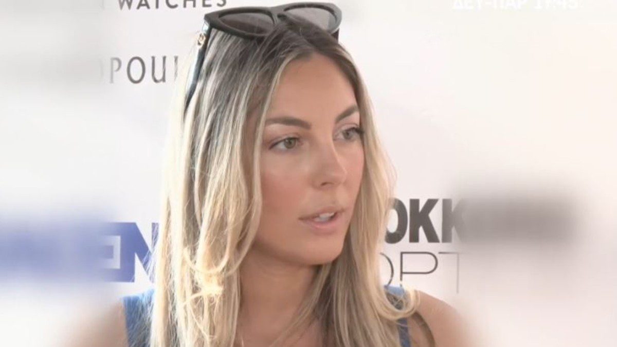 Η Ματίνα Ζάρα στις κάμερες