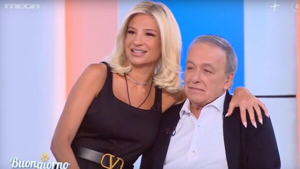 Η Φαίη Σκορδά και ο Ανδρέας Μικρούτσικος