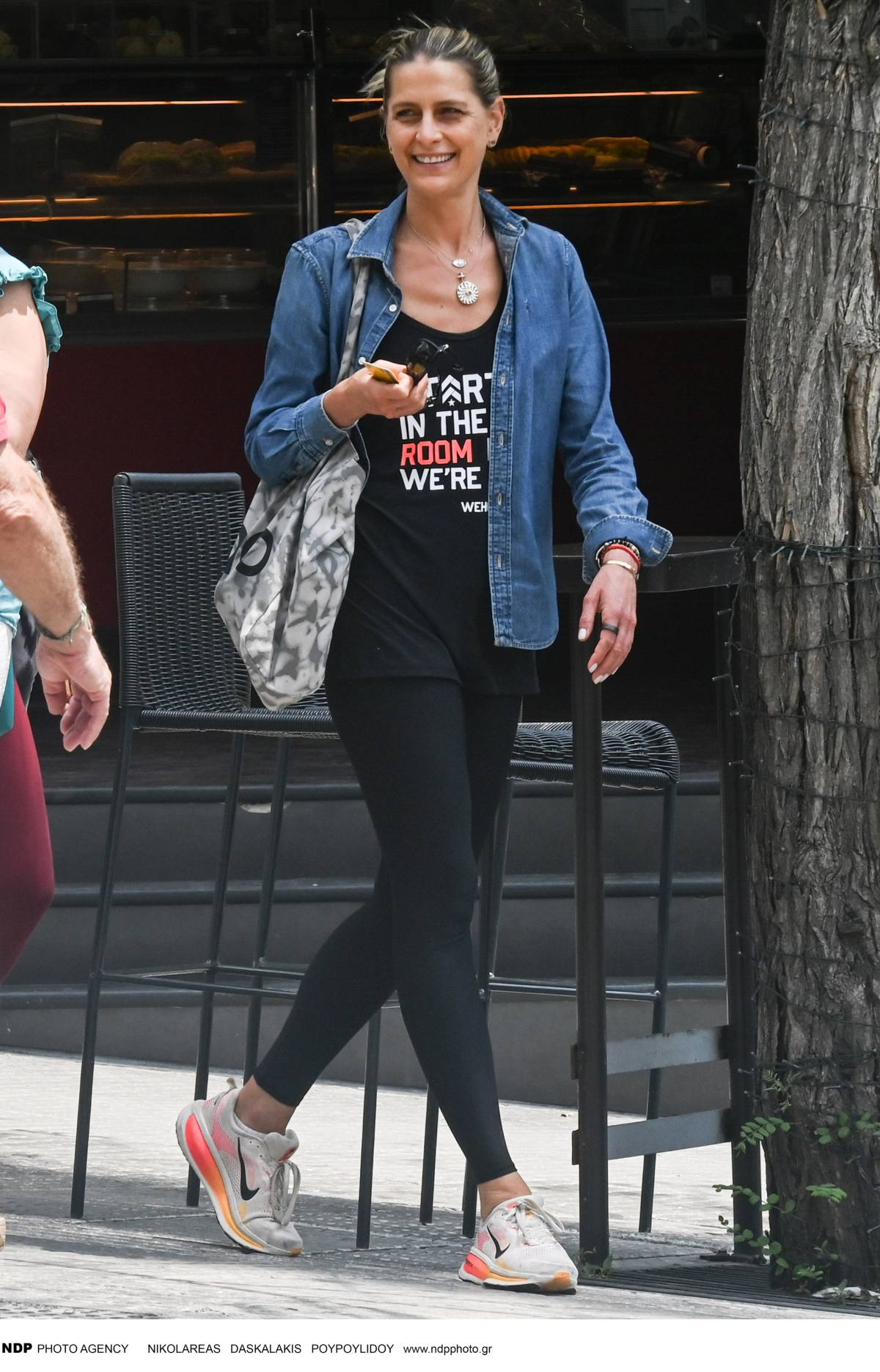 Η Τατιάνα Μπλάτνικ στο Κολωνάκι