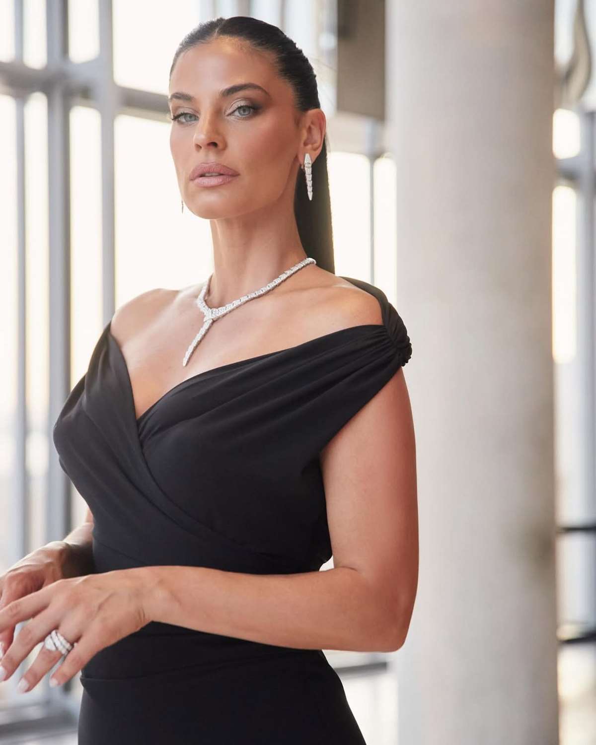 Η Χριστίνα Μπόμπα σε έξοδό της