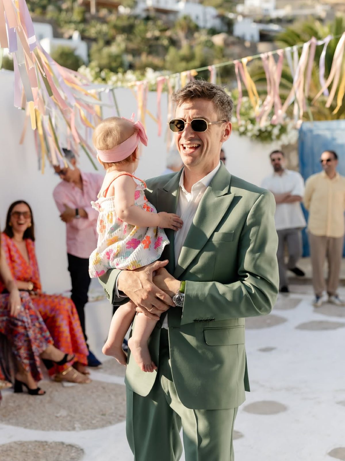 Η ανάρτηση της Μυρτώς Κάζη από την βάπτιση της κόρης της