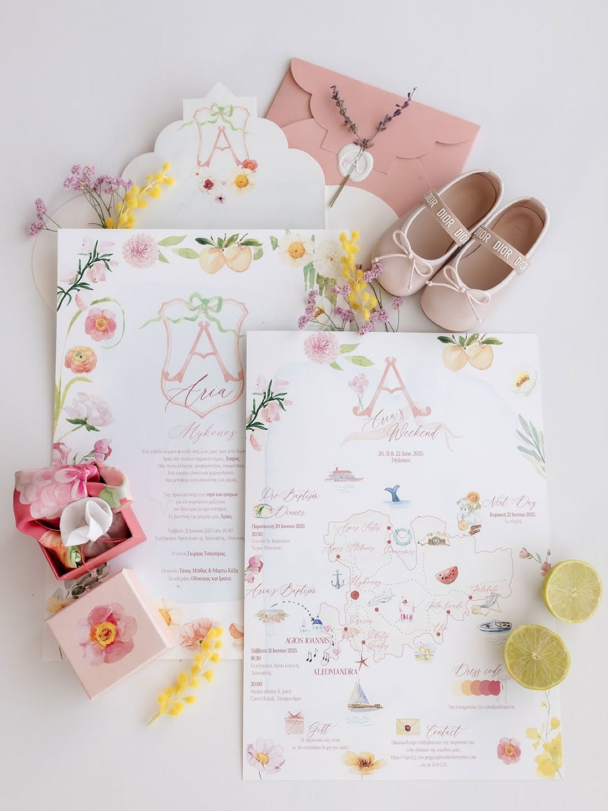 Η ανάρτηση της Μυρτώς Κάζη από την βάπτιση της κόρης της