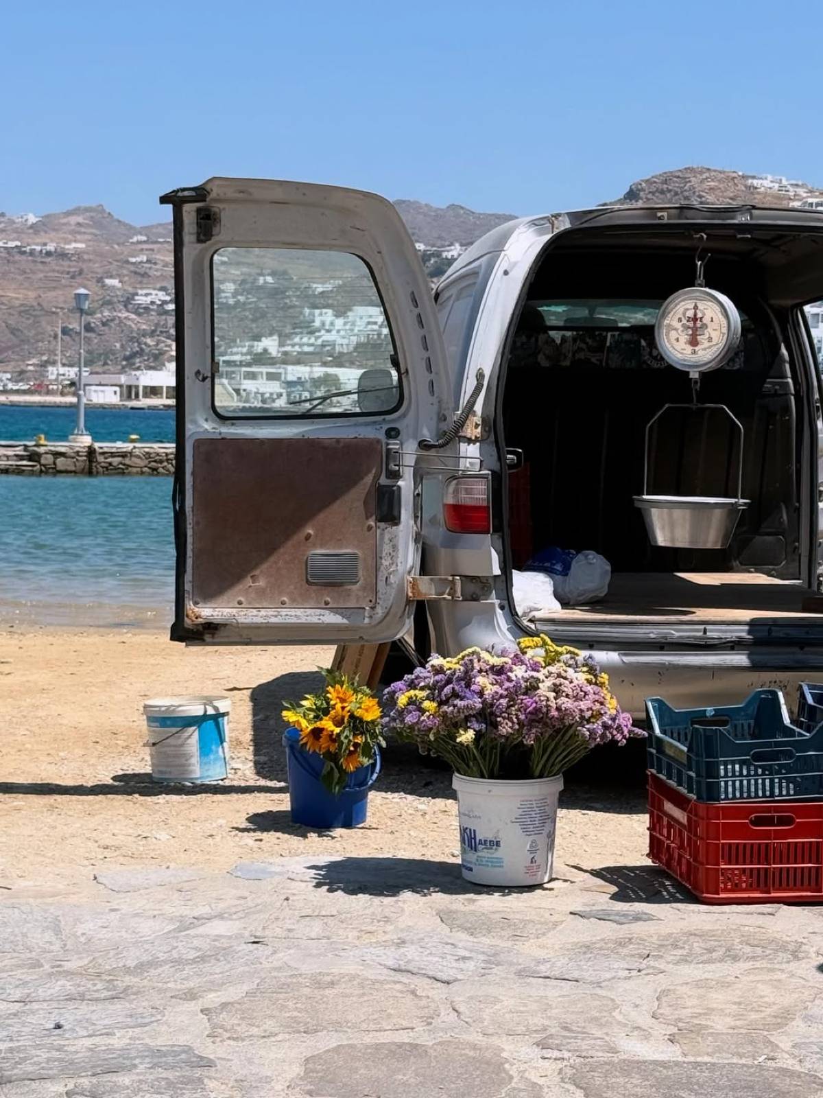 Νάνσυ Αντωνίου: Η τρυφερή ανάρτηση με τον Γρηγόρη Αρναούτογλου σε νησιώτικο ταβερνάκι