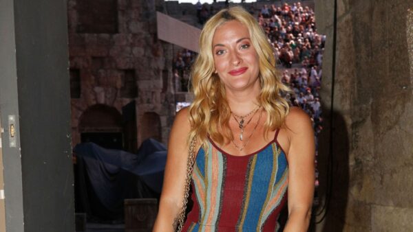 Η Ναταλία Αργυράκη σε έξοδό της