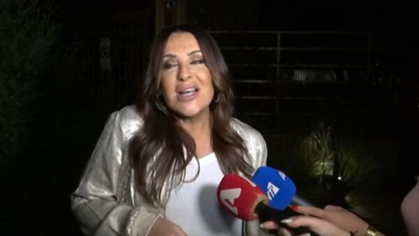 Η Ναταλία Γερμανού στις κάμερες