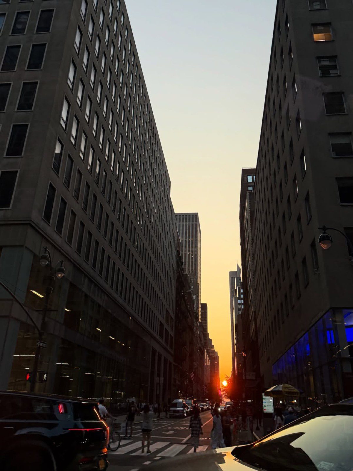 Ηλιοβασίλεμα στη Νέα Υόρκη