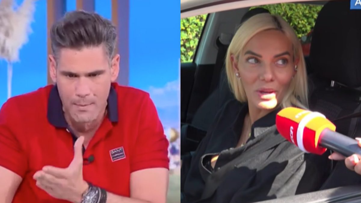 Ο Δημήτρης Ουγγαρέζος και η Ιωάννα Μαλέσκου