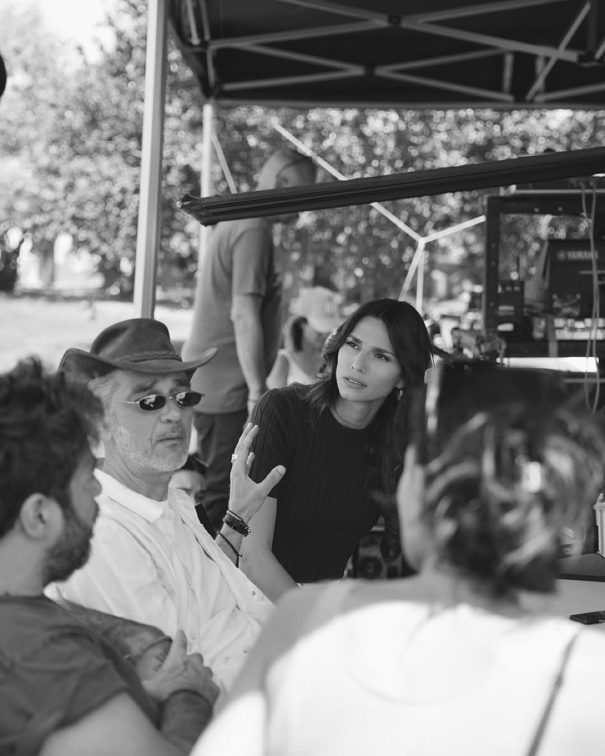 Η Ηλιάνα Παπαγεωργίου στα παρασκήνια των γυρισμάτων του GNTM