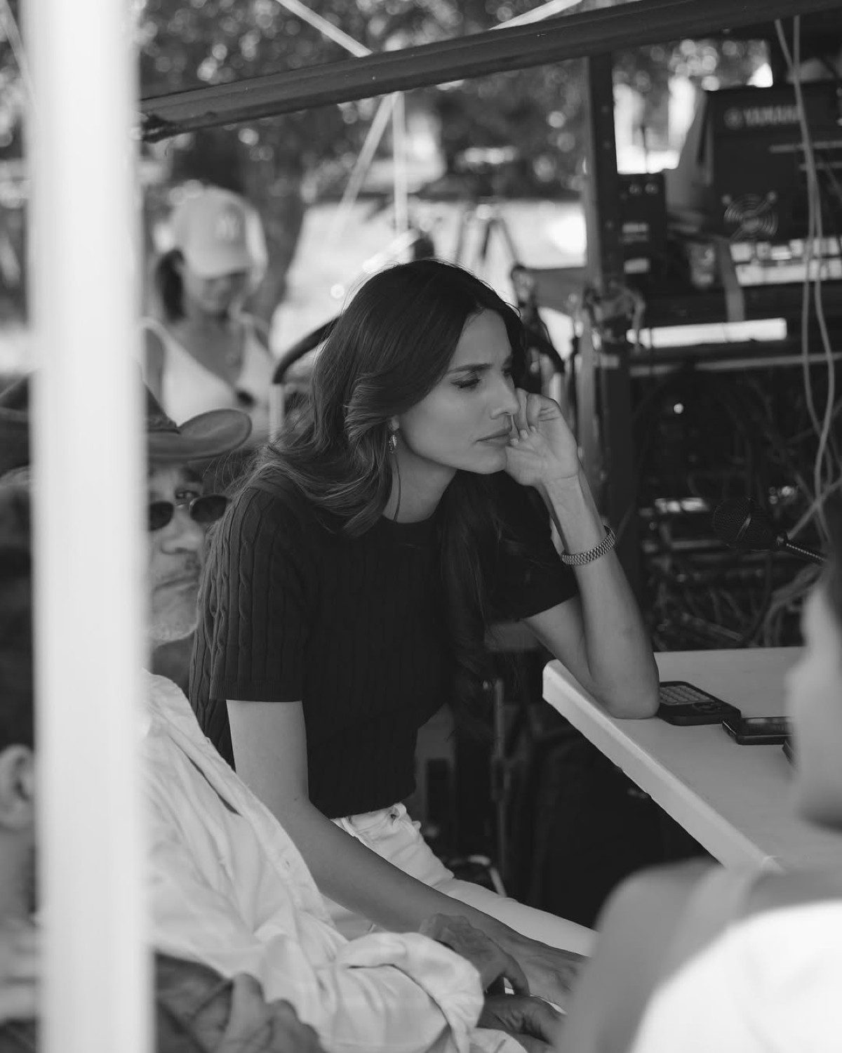 Η Ηλιάνα Παπαγεωργίου στα παρασκήνια των γυρισμάτων του GNTM