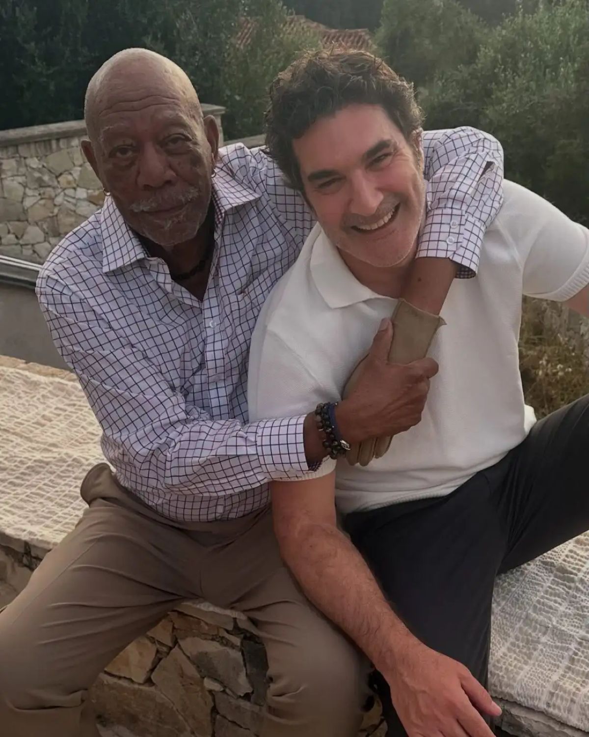 Χριστόφορος Παπακαλιάτης, Μόργκαν Φρίμαν