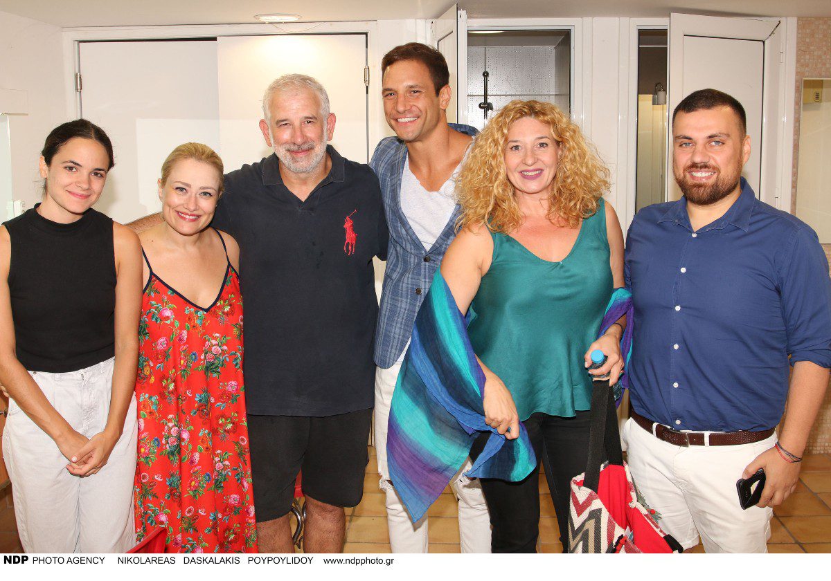 Ο Πέτρος Φιλιππίδης και η Φαίδρα Δρούκα σε συνεργασία τους το 2019