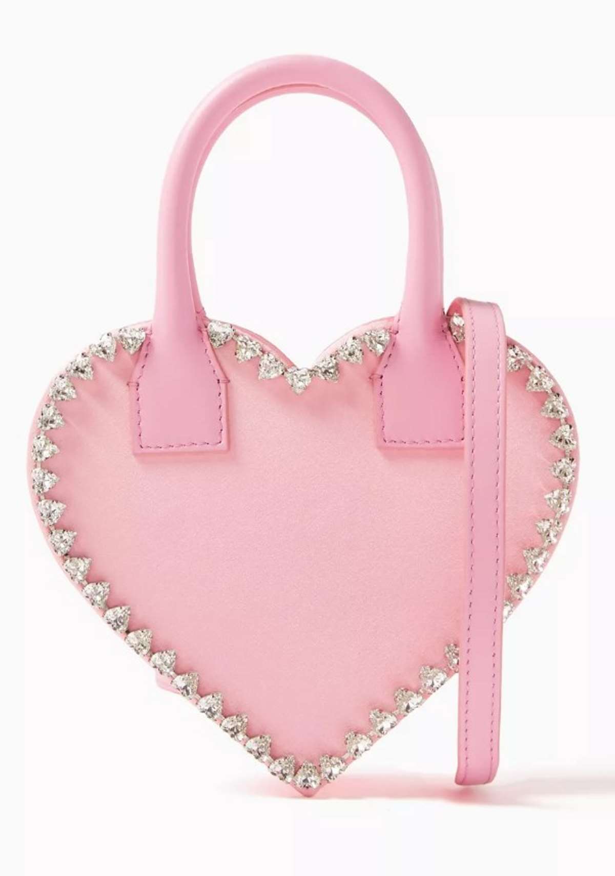 ροζ τσάντα-καρδιά