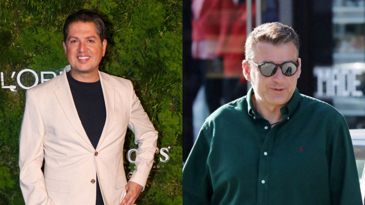 Ο Γιώργος Λιάγκας και ο Γιάννης Πουλόπουλος