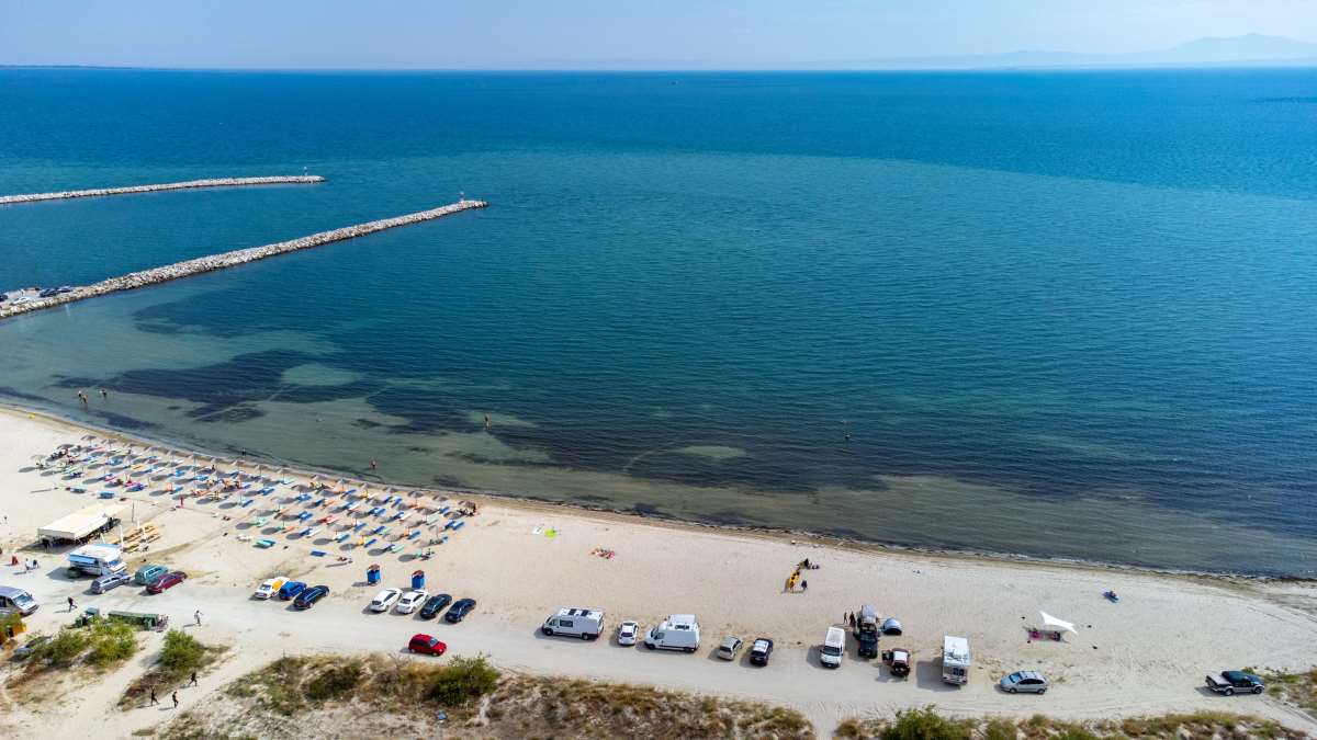 παραλία αρχαίας πύδνας