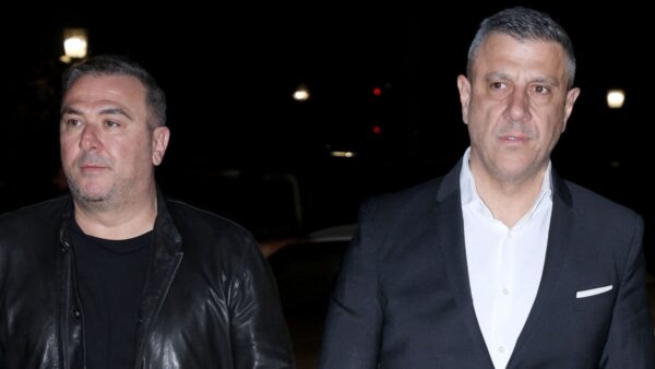 Ο Αντώνης Ρέμος και ο Κώστας Πηλαδάκης