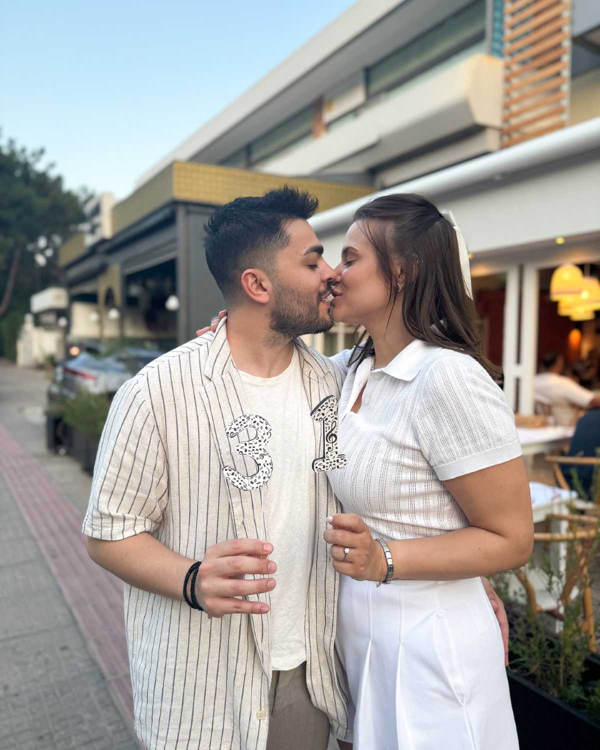 Η Λάουρα Νάργες και ο Χρήστος Σαντικάκι