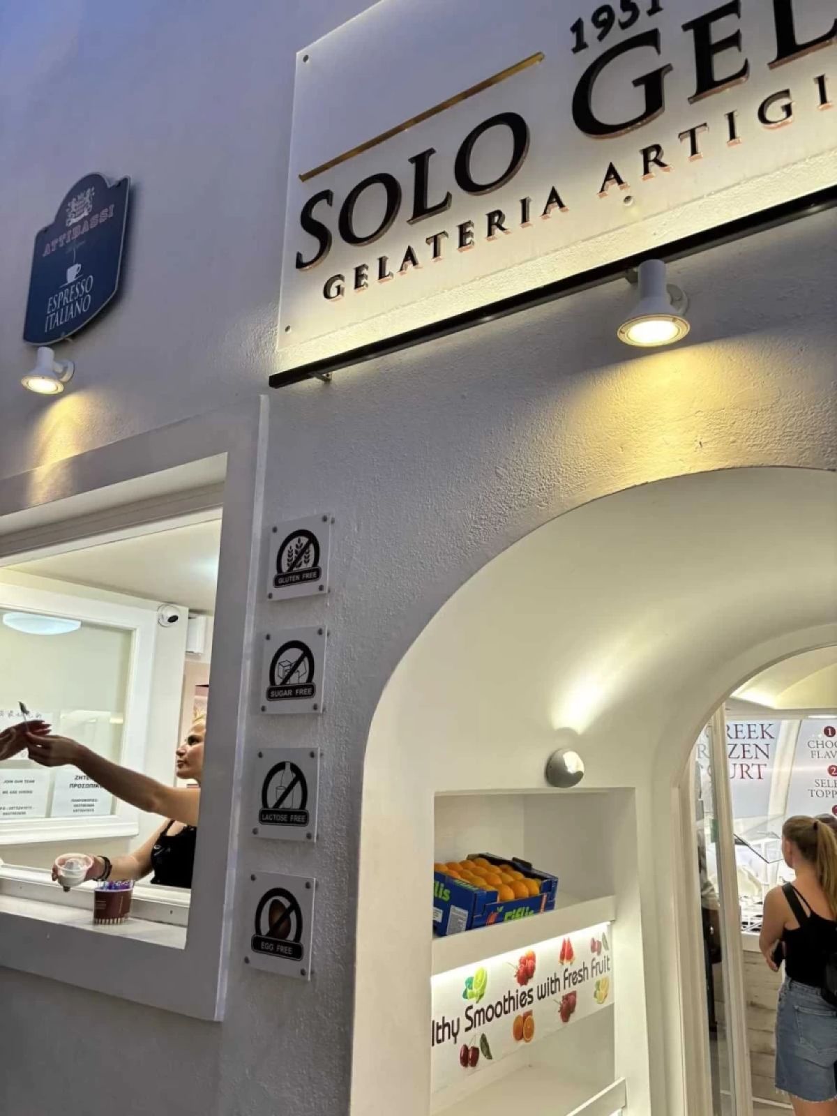 Το μαγαζί Solo Gelato