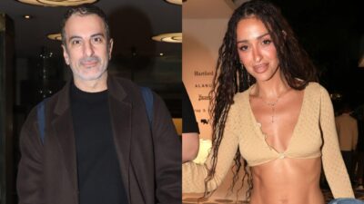 Ο Στέλιος Κουδουνάρης και η Ελένη Φουρέιρα