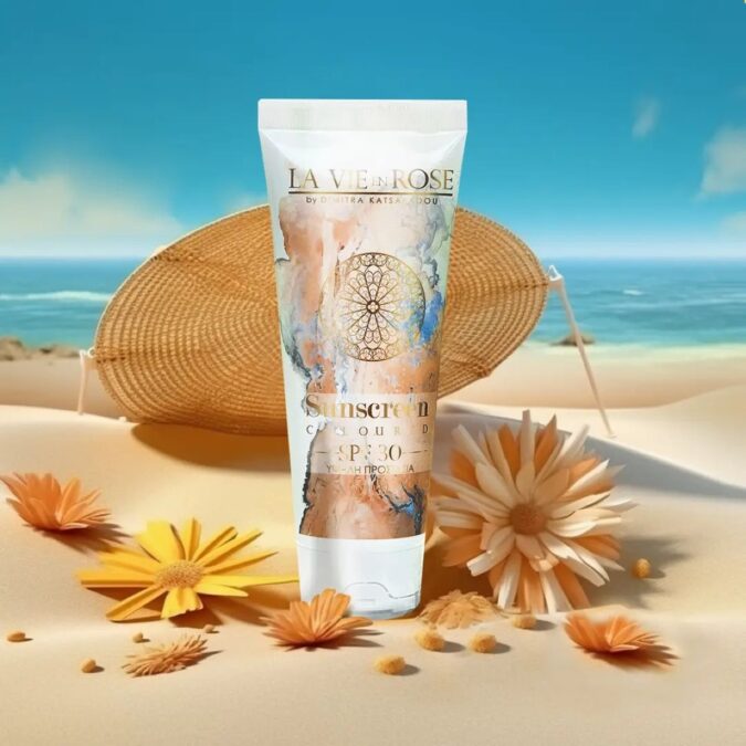 Αντιηλιακή κρέμα προσώπου και σώματος με χρώμα με SPF 30