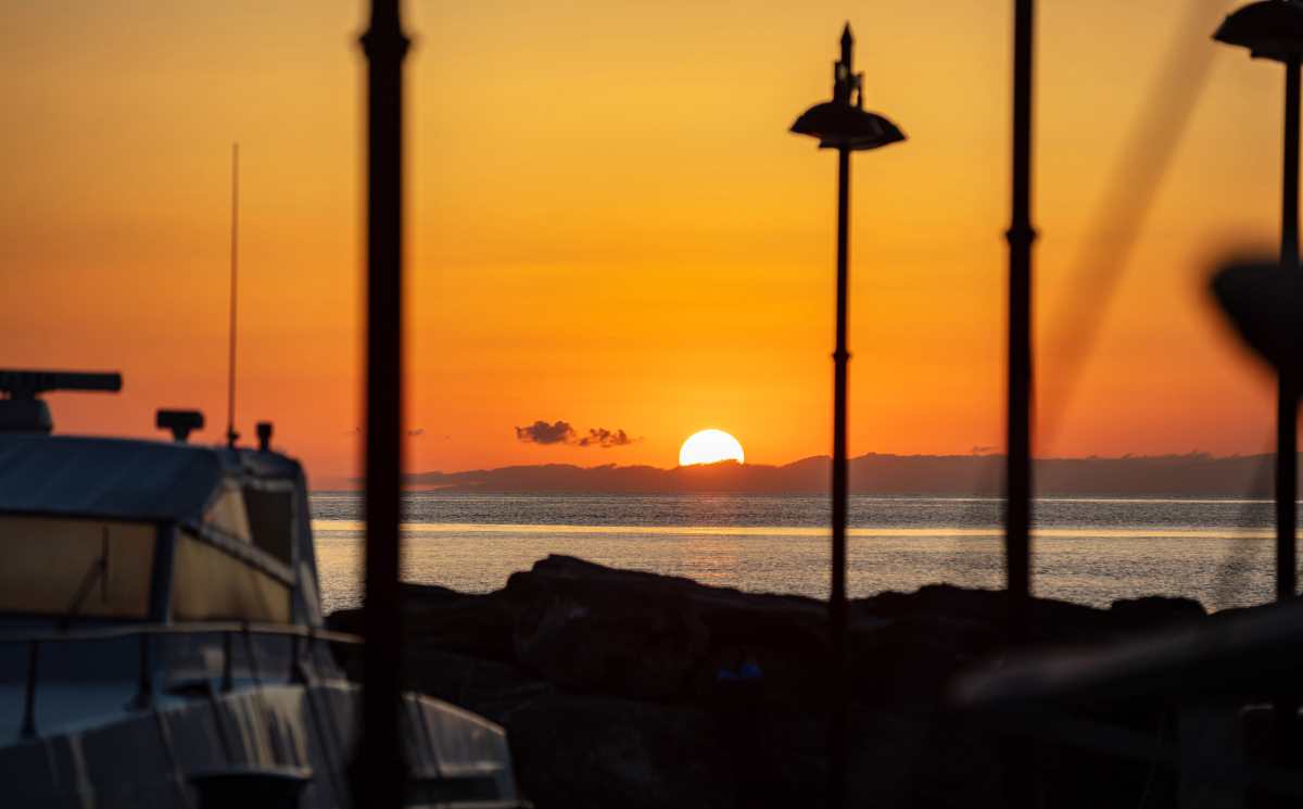 Κύθνος ηλιοβασίλεμα