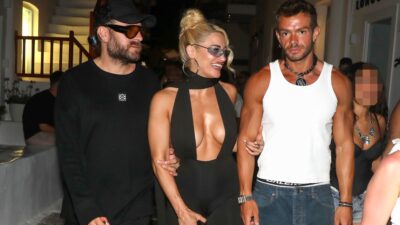 Η Ιωάννα Τούνη στη Μύκονο