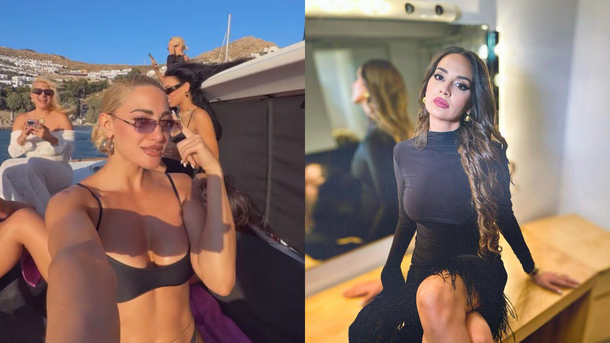 Η Ιωάννα Τούνη και η Ρία Ελληνίδου