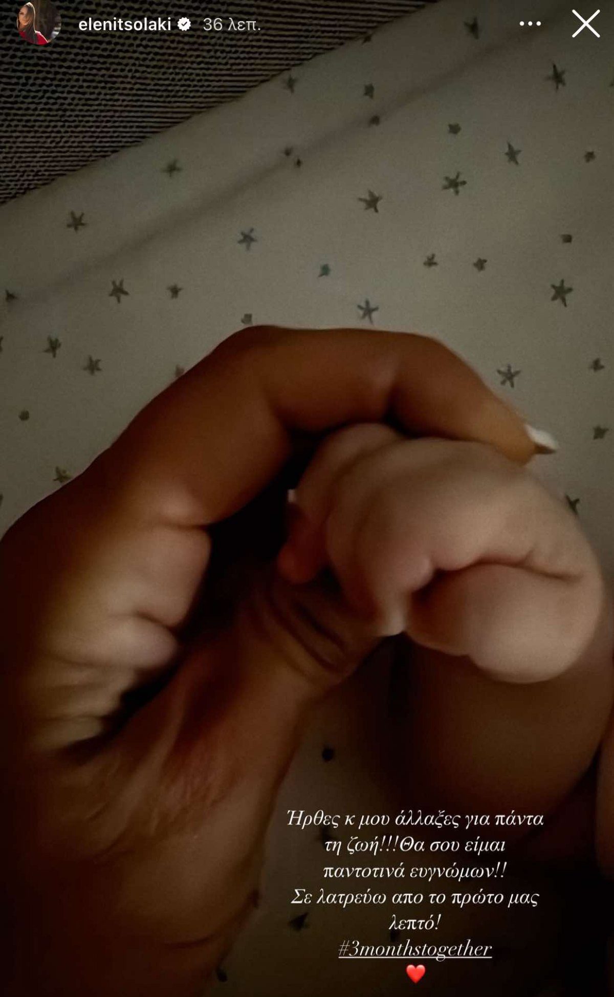 Η κόρη της Ελένης Τσολάκη