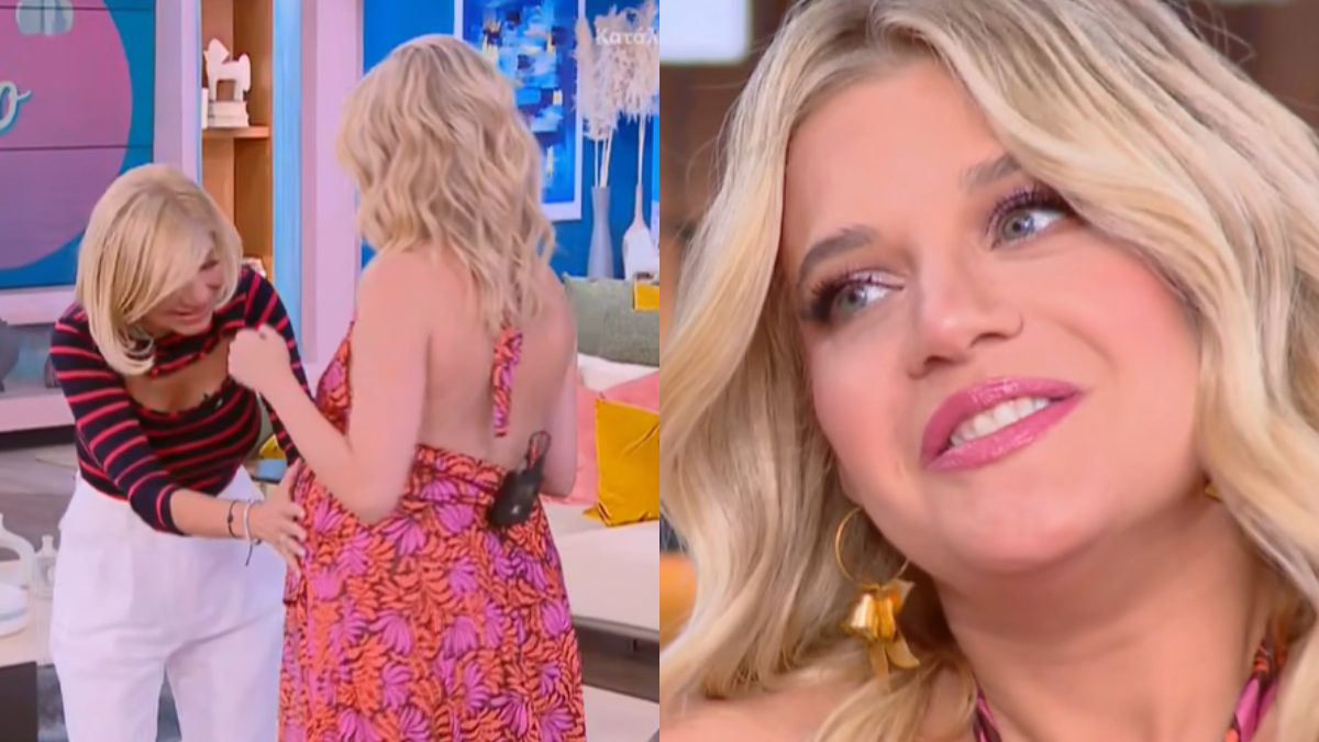 Η Τζένη Θεωνά στο Buongiorno με φουσκωμένη κοιλίτσα