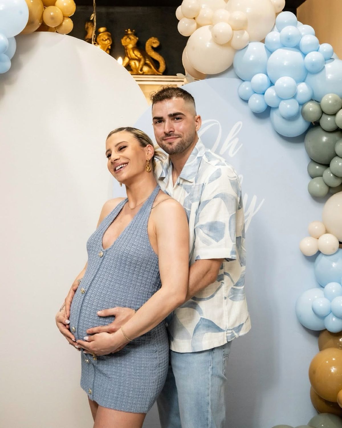 Ο Βασίλης Τολιόπουλος και η Μαρία Χατζηπαρασίδου